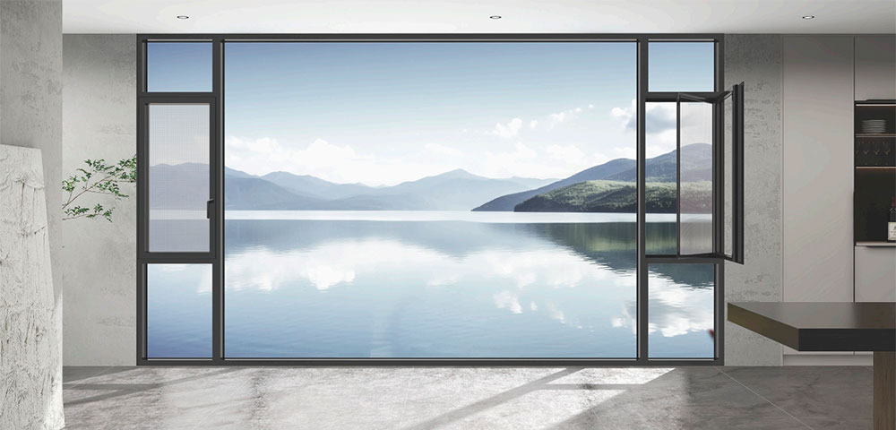 Серия Янван-113 распашное окно с терморазрывом (3)