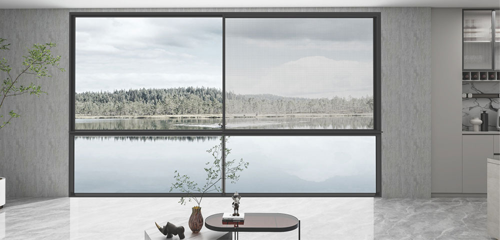 Серия Цзицзин-девятирельсовое панорамное раздвижное окно (3)